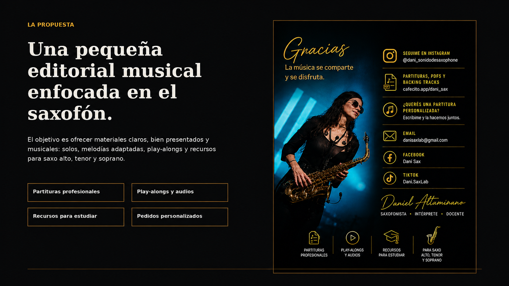 Agradecimiento y redes